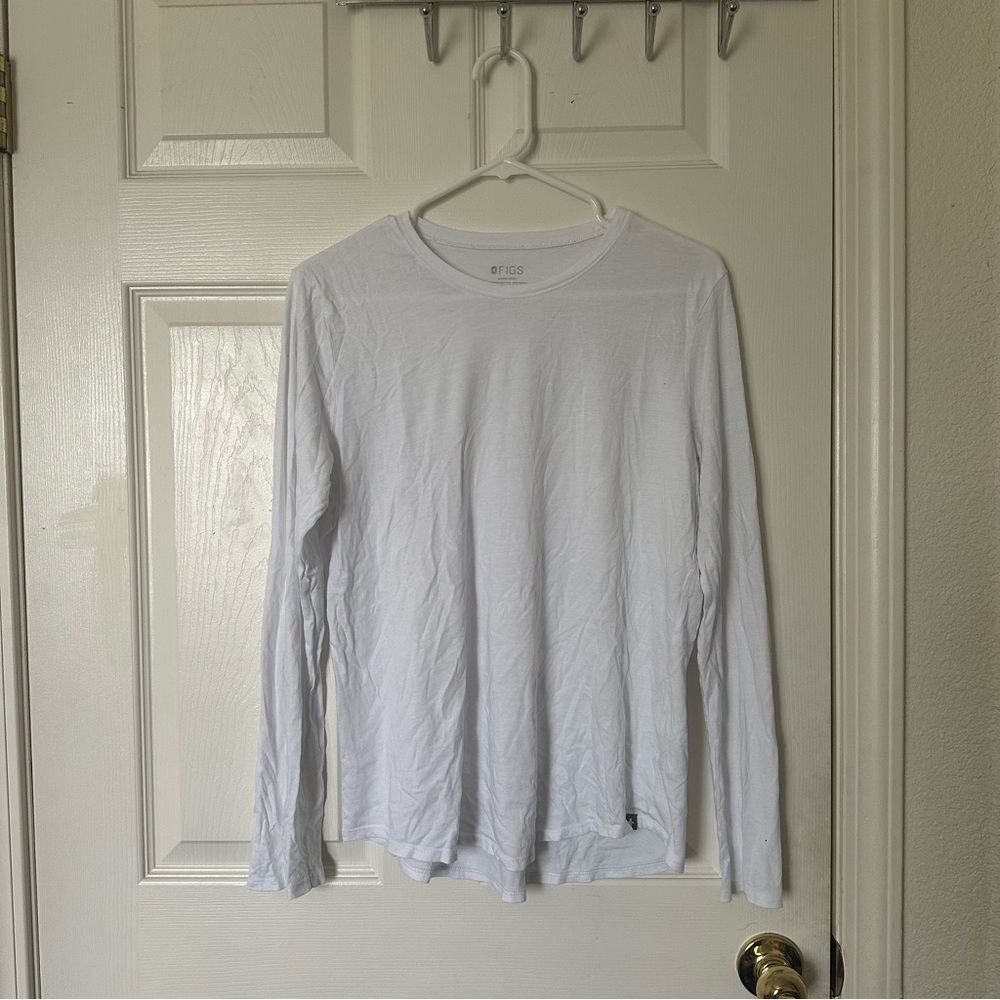 White Figs Supersoft Longsleeve Underscrub